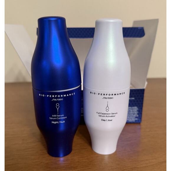 Shiseido Bio-Performance Skin Filler Serums Day Expansion & Night Infill Set NIB - Picture 3 of 11